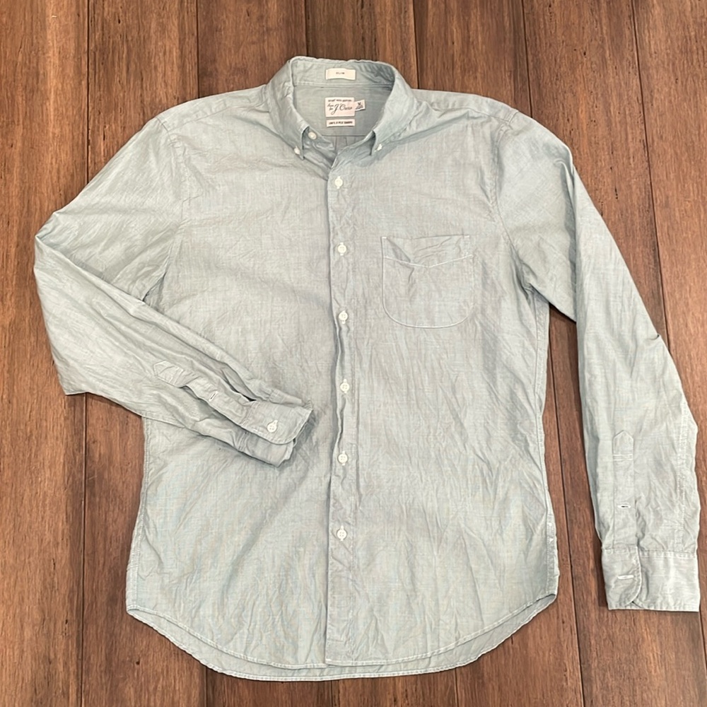 J. Crew Secret Wash Button Down Shirt